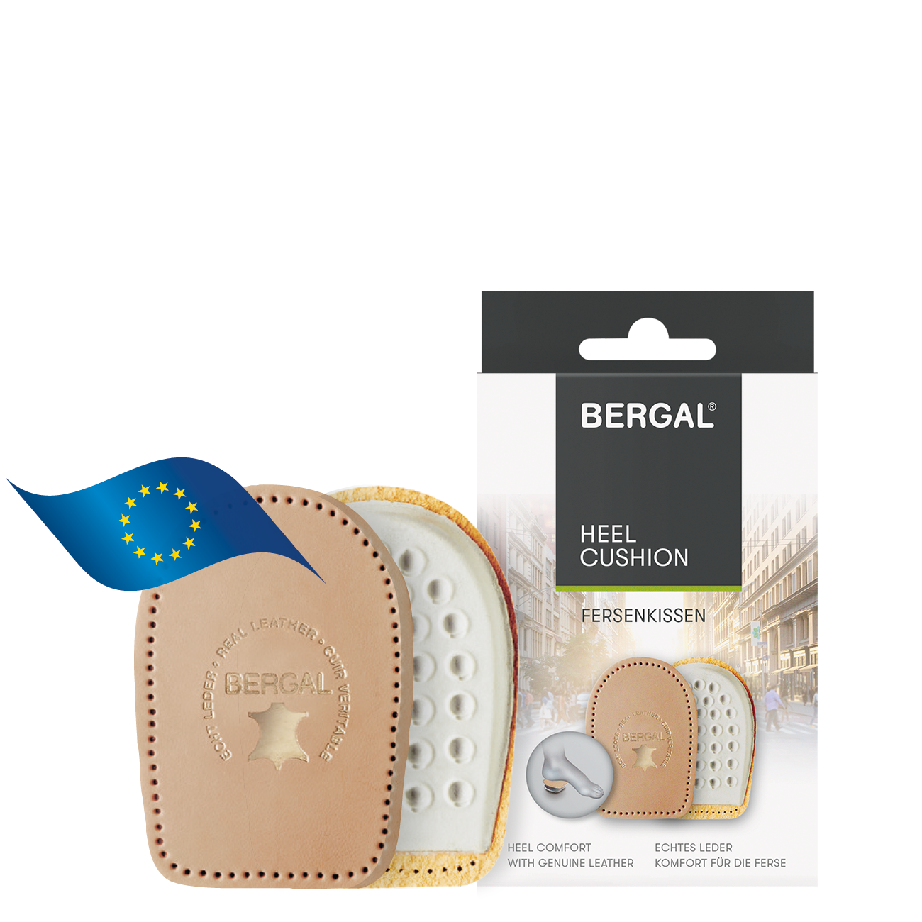 BERGAL HEEL CUSHION 