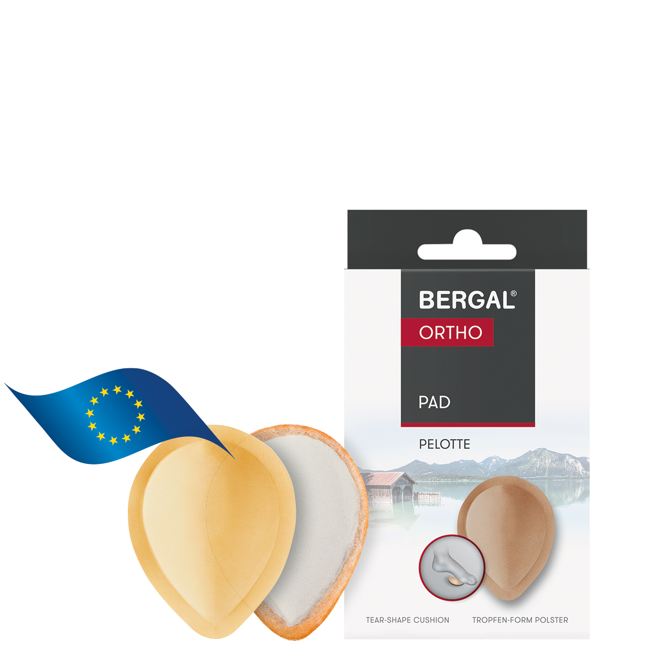 BERGAL TEAR-SHAPED PAD