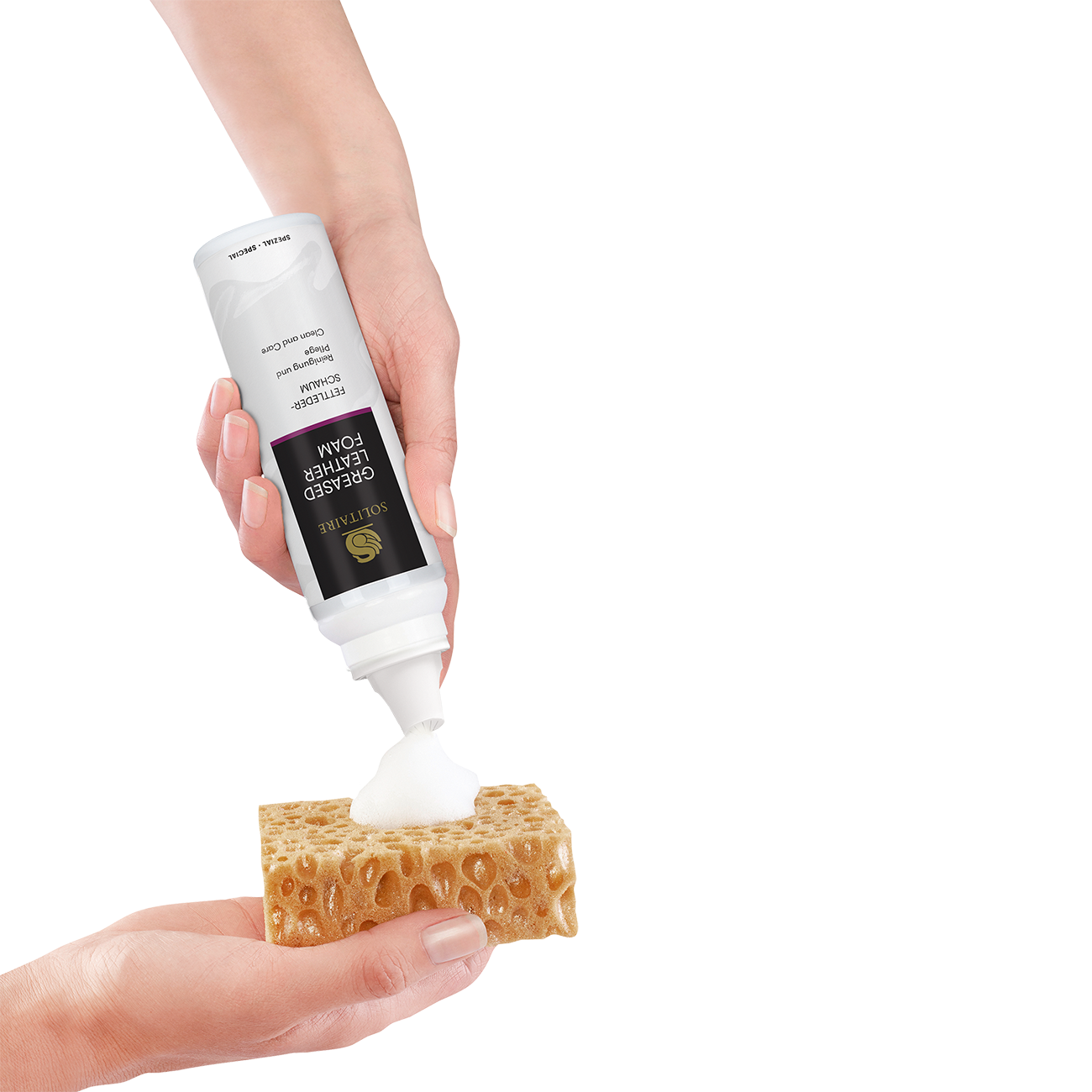 SOLITAIRE GREASED LEATHER FOAM