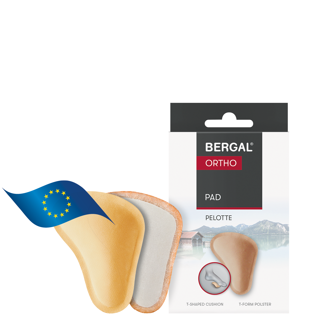 BERGAL T-SHAPED PAD