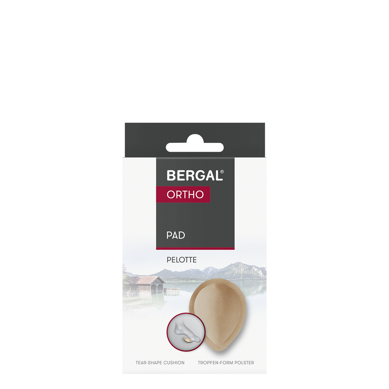 BERGAL TEAR-SHAPED PAD
