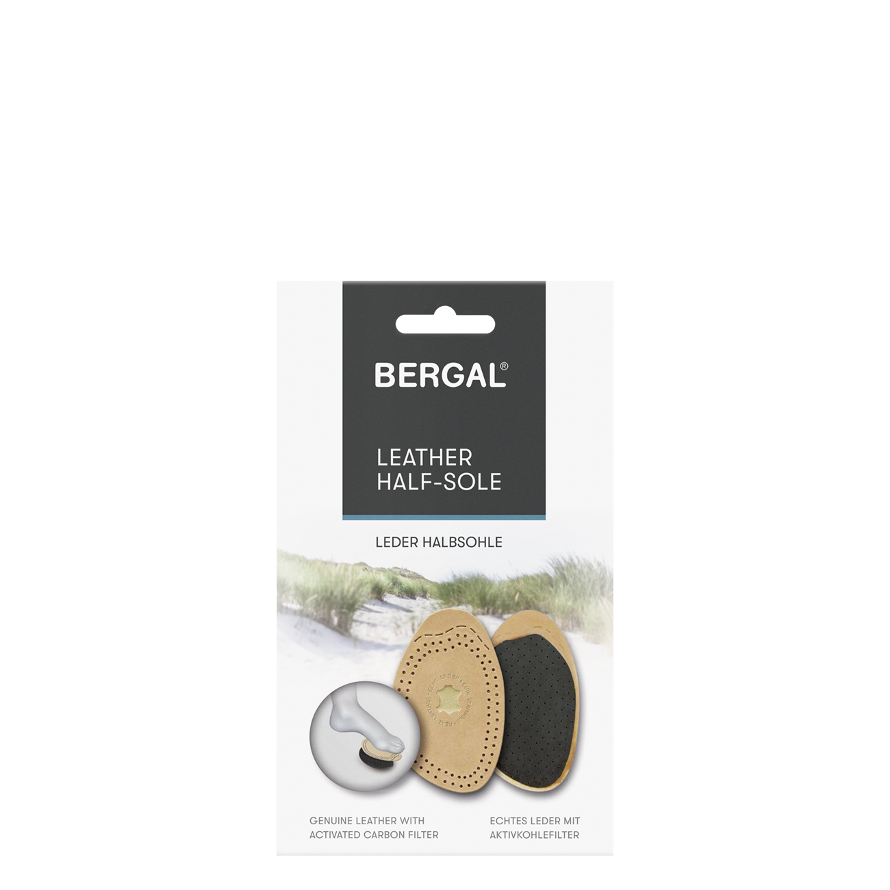 BERGAL LEATHER HALF-SOLE